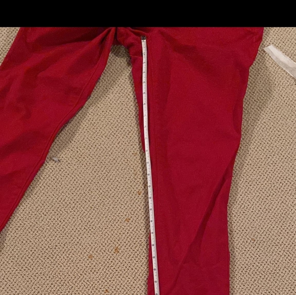 Ann Taylor modern skinny red jeans size 6 or 28 - Picture 8 of 9